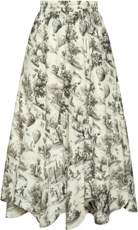 Maxi Skirts for Women Summer 2025 Floral Skirt Flowy Boho Skirt