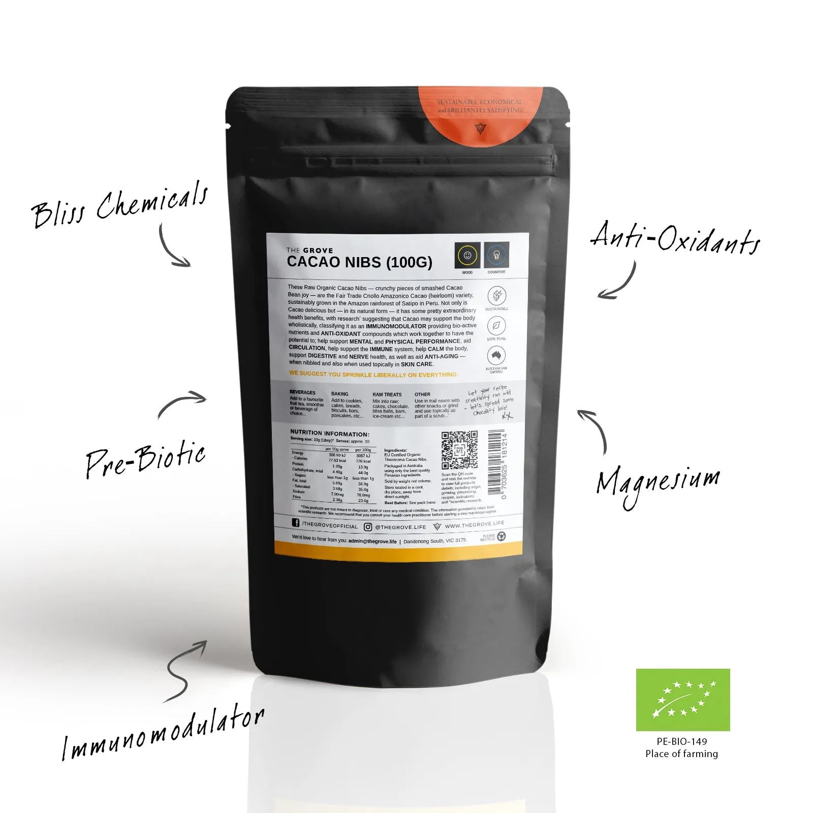 Organic Cacao Nibs