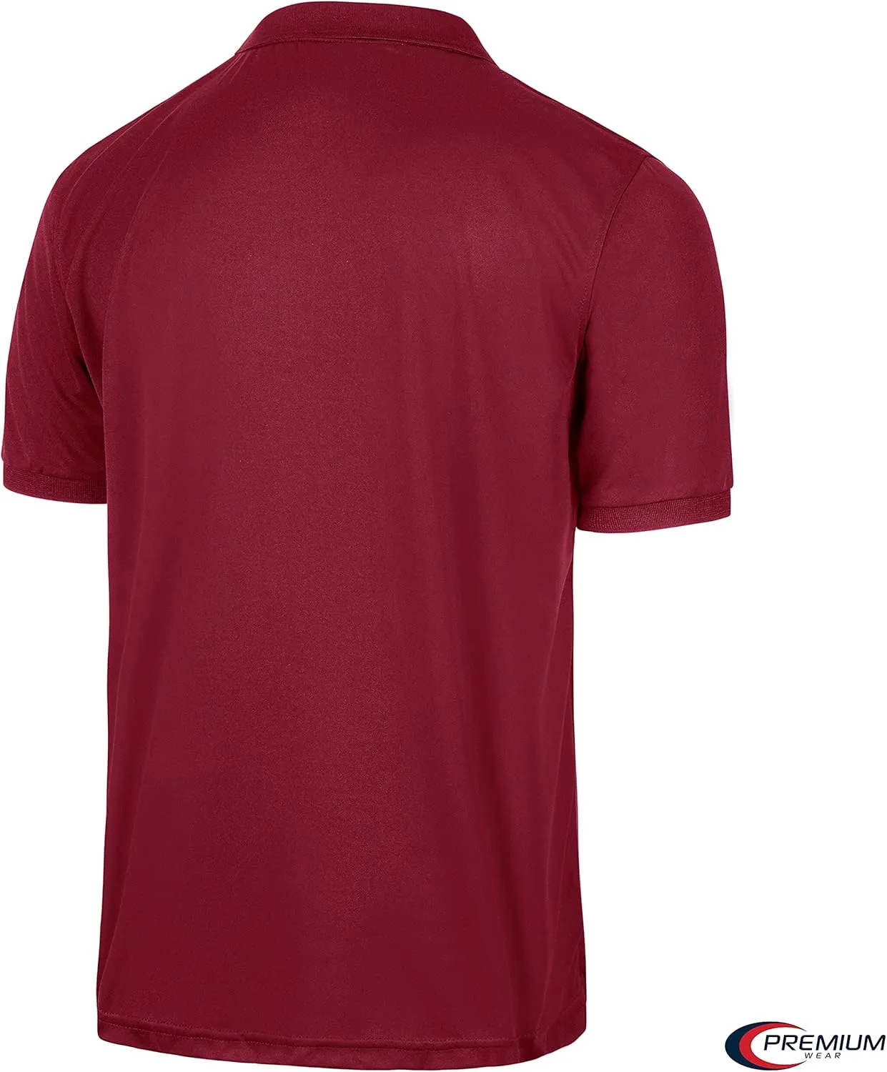 Premium Wear Men's High Moisture Wicking Polo T Shirts
