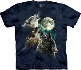 The Mountain Men's Three Wolf Moon Short Sleeve Tee