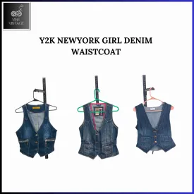 Y2K NEWYORK GIRL WAISTCOATS - 08 PCS
