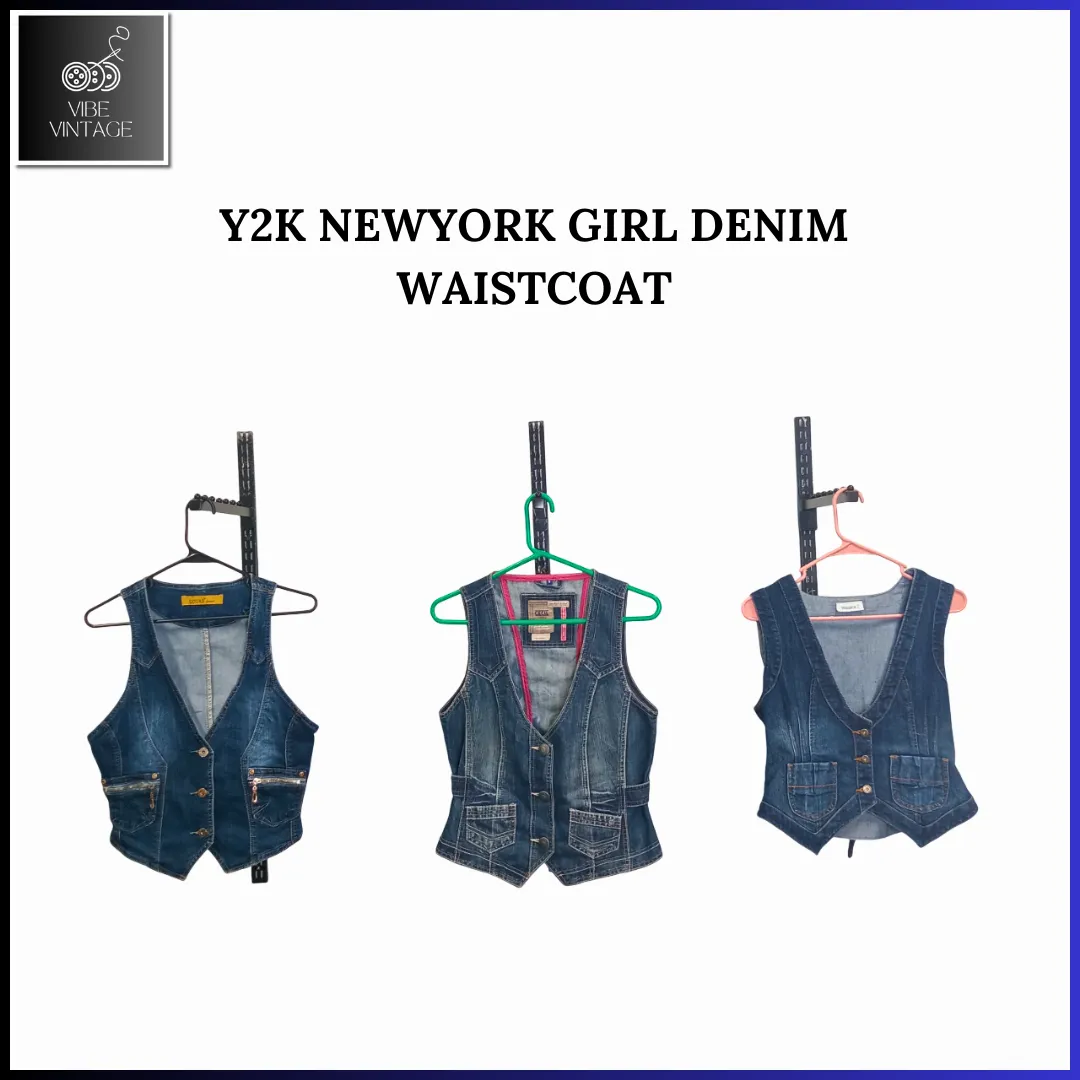 Y2K NEWYORK GIRL WAISTCOATS - 08 PCS